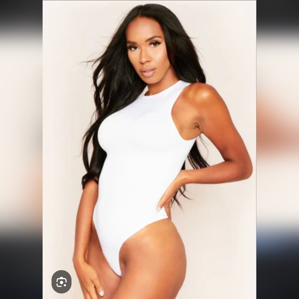 Second Skin Women Beige Bodysuit XL